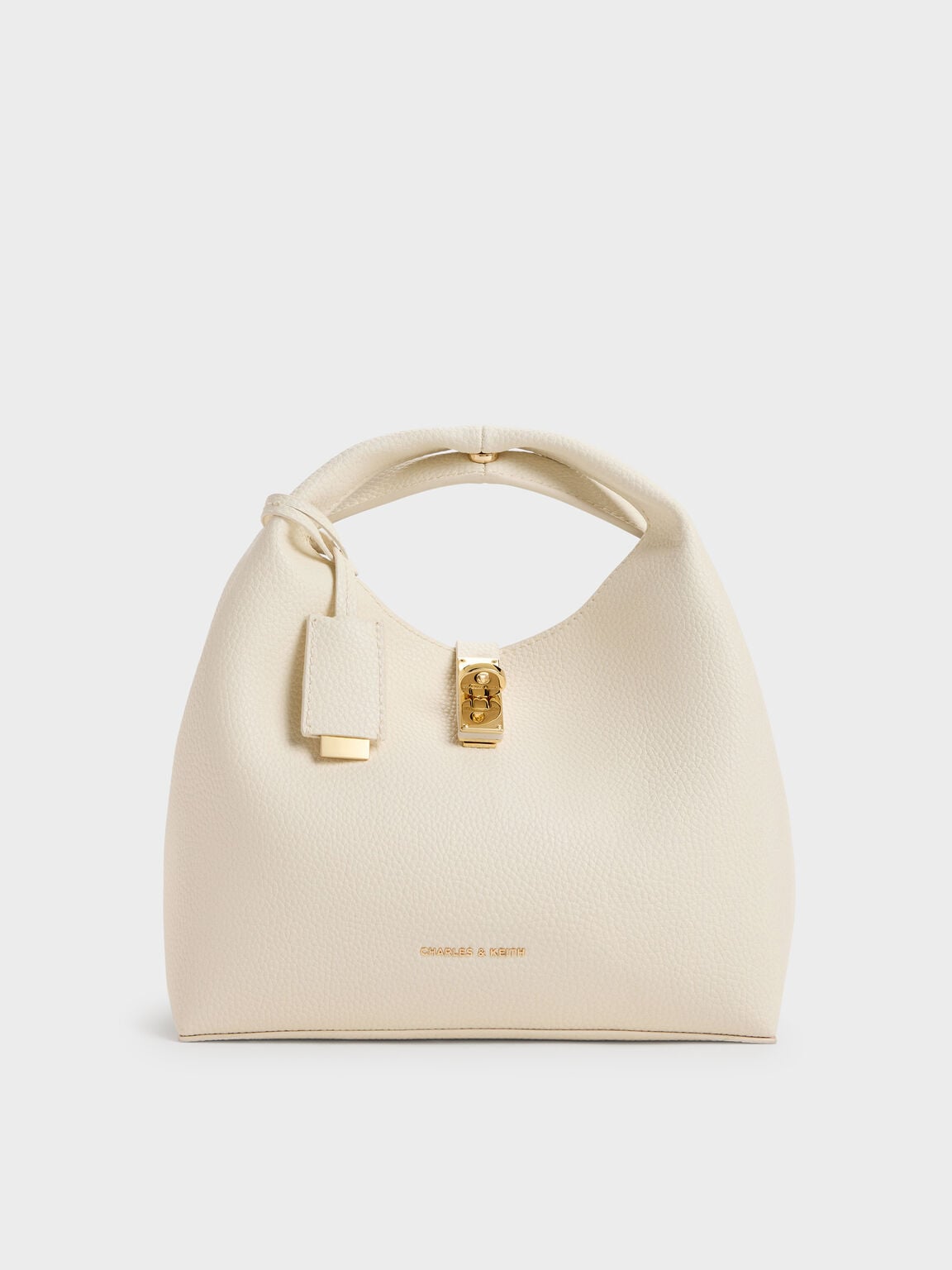 Chance Turn-Lock Bucket Bag